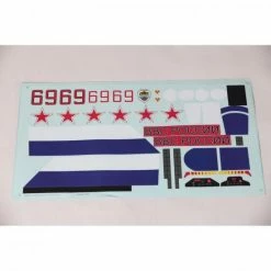 E Flite Decals:Su-30 70mm EDF