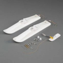 E Flite 10-15 Size Taildragger Ski Set (3mm Axle)