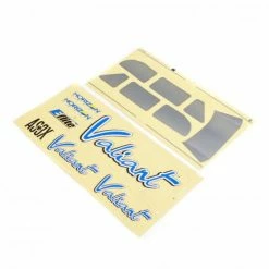 E Flite Valiant 1.3: Decal Sheet