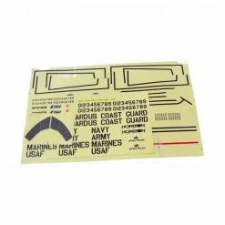 E Flite Decal Sheet: EC-1500