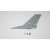 E Flite Vertical Fin And Rudder - Gray: F-16 Falcon 80mm