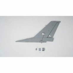 E Flite Vertical Fin And Rudder - Gray: F-16 Falcon 80mm