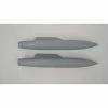 E Flite Dummy Wing Tanks - Gray: F-16 Falcon 80mm