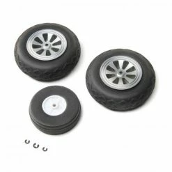 E Flite Wheel Set: P-39 1.2m
