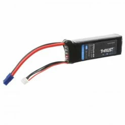 E Flite Thrust VSI LiPo With LED Indicator - 11.1V 3S 2200mAh 40C - EC3 Connector
