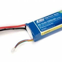 E Flite 3300mAh 4S 14.8V 50C LiPo With EC3 Connector