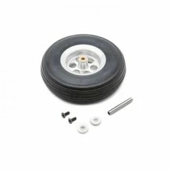 E Flite 30 Percent Sailplane Elec Retract 3.5 Wheel Assy