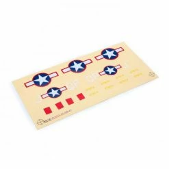 E Flite Decal Sheet: UMX P-47 BL