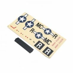 E Flite Decal Sheet: UMX P-51 BL