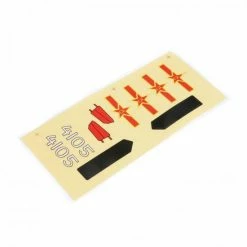 E Flite Decal Sheet: UMX Mig 15 BNFS