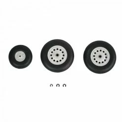 E Flite Wheel Set: Viper 90mm
