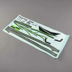 E Flite Decal Set: HAVOC Xe 80mm EDF Sport Jet
